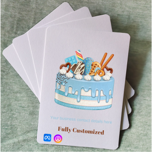 Happy Birthday Cards | Customized Greeting Cards 9.25 x 15 CM